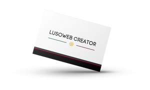 carte de visite Lusoweb Creator